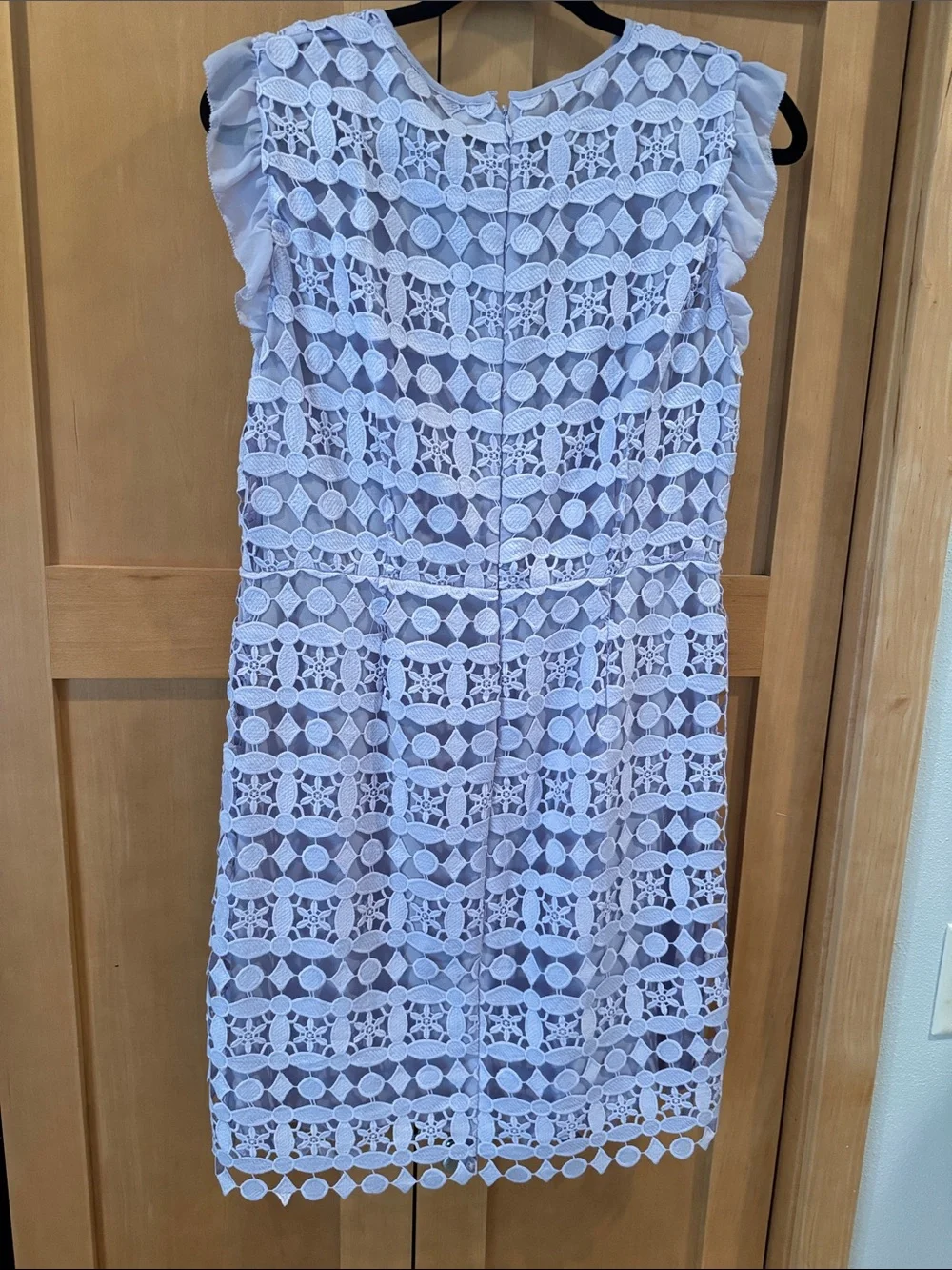 Michael Kors Lavender Lace Midi Dress